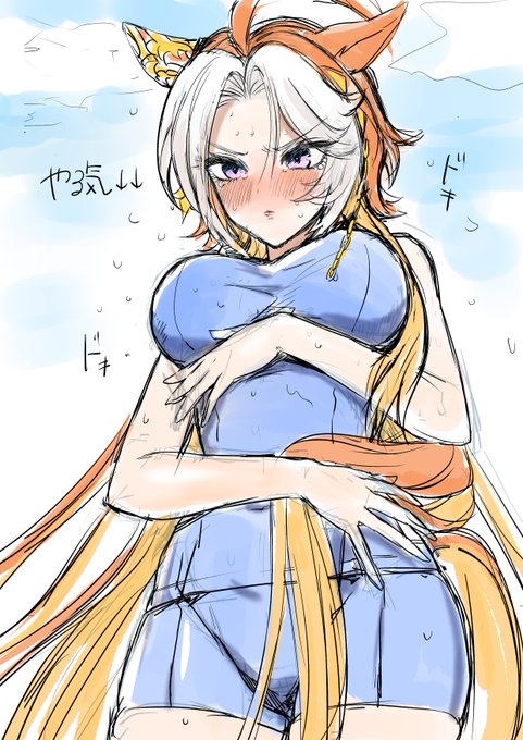 リハビリです。
トレーニング失敗して溺れるオルちゃんが私は好きですね～… 