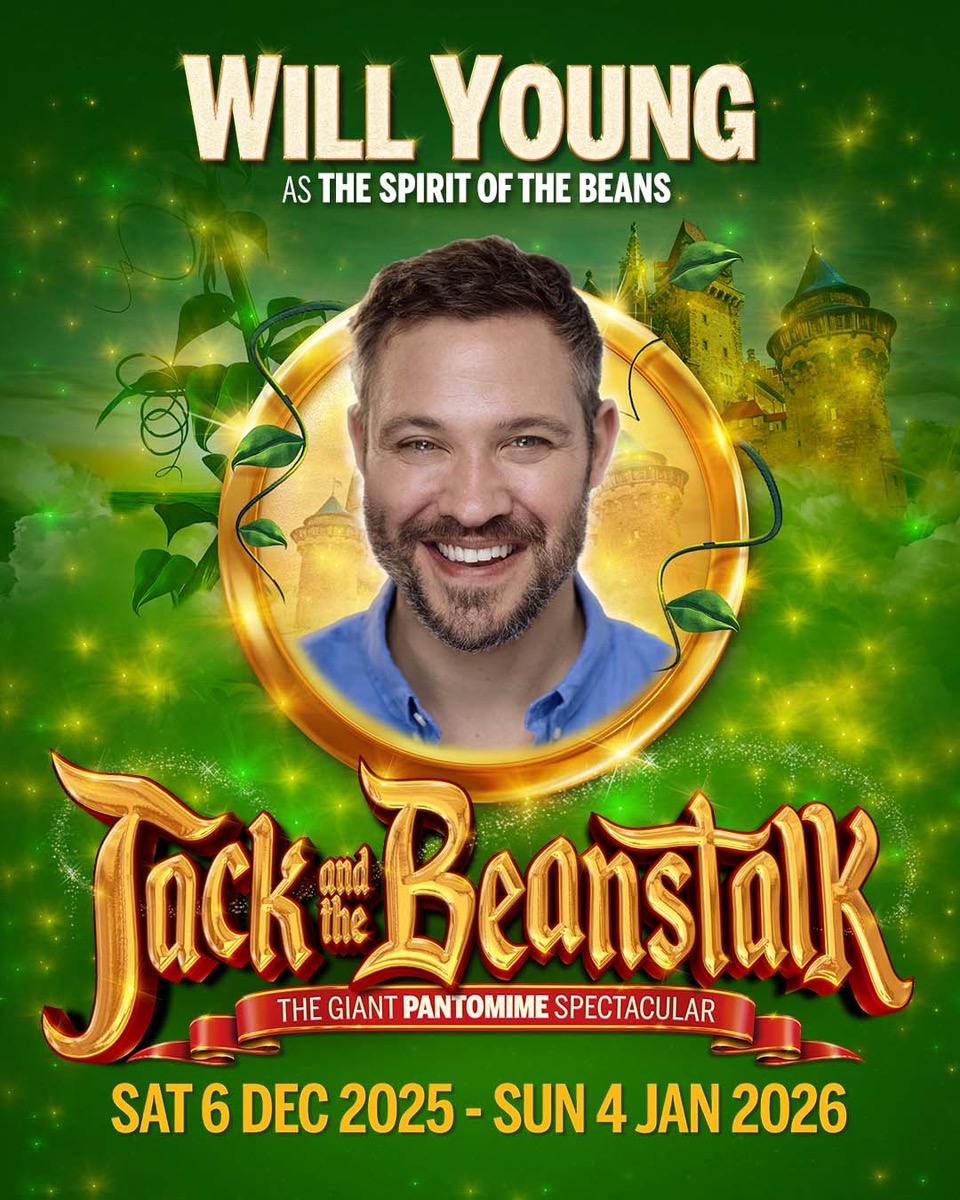 Exciting news today as Will Young announces his pantomime debut! You can see Will in Jack &amp; The Beanstalk at the Bristol Hippodrome this December &amp; January✨