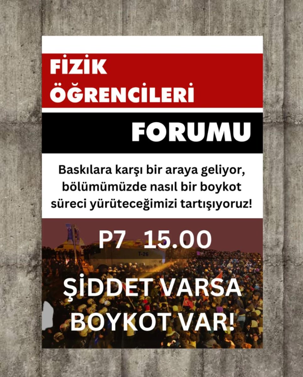 odtuneyapsin's tweet photo. 📍FİZİK ÖĞRENCİLERİ FORUMDA BULUŞUYOR! https://t.co/MJ2F9Z3lJB