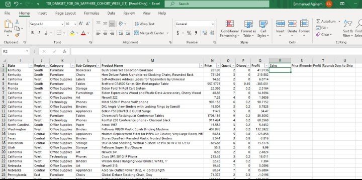 klexintl17's tweet photo. This interesting part for me on working on this large business dataset was when we were asked to calculate the individual with the highest purchase and I had to apply index, mode &amp; match functions 😊. A huge thank you to @TDataImmersed @DabereNnamani @msexcel @JudeRaji_   
#TDI https://t.co/RxCuZBrroJ