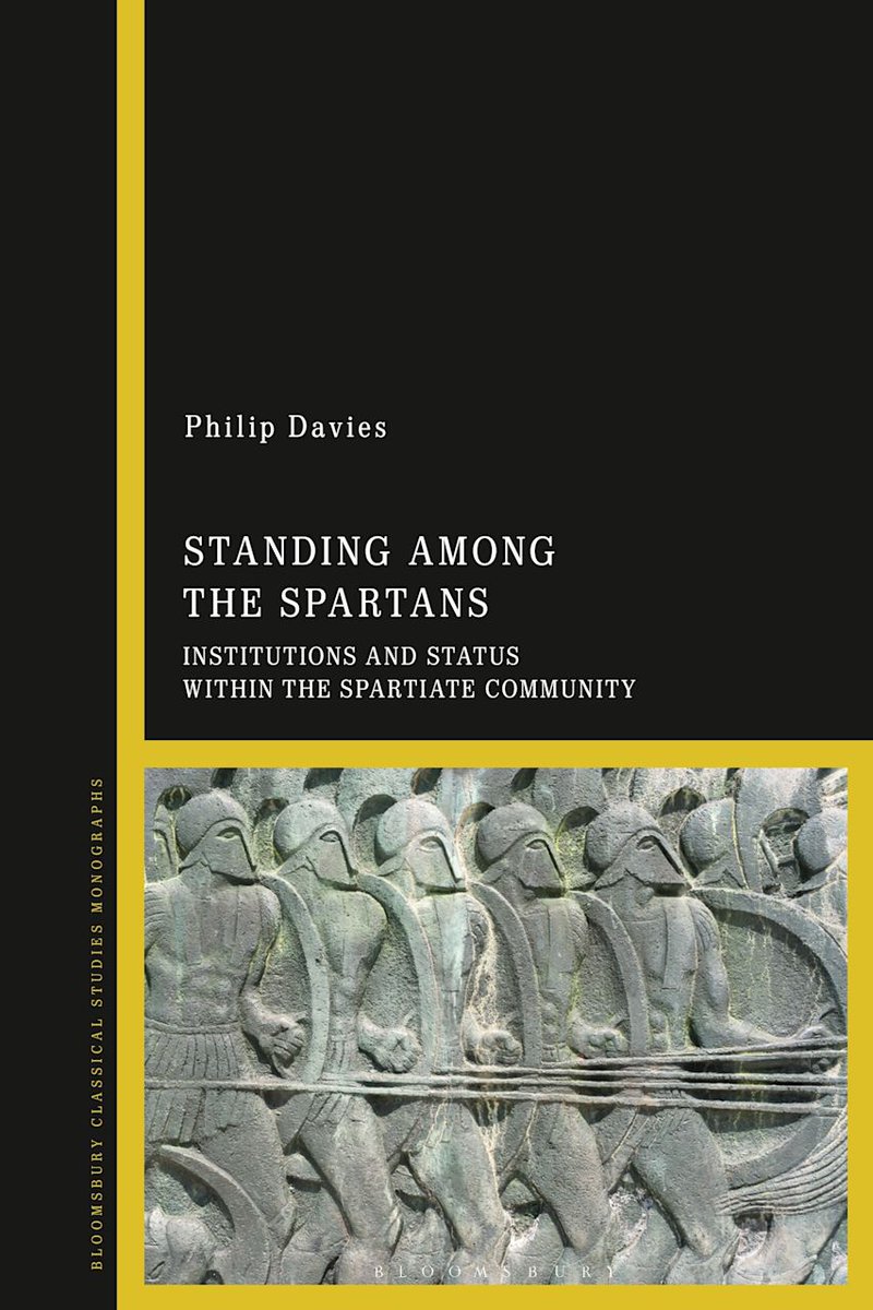 Classics Nottingham (@uonclassics) on Twitter photo 🔥Hot off the press!
❣️Congratulations to our Ass. Prof Dr Philip Davies on the #publication of his #book "Standing Among the Spartans. Institutions and Status Within the Spartiate Community" <a href="/BloomsburyBooks/">Bloomsbury Books UK</a>📚⚔️
👉tinyurl.com/mvd6fvdc
#Sparta #ClassicsTwitter #AncientHistory 🔥Hot off the press!
❣️Congratulations to our Ass. Prof Dr Philip Davies on the #publication of his #book "Standing Among the Spartans. Institutions and Status Within the Spartiate Community" <a href="/BloomsburyBooks/">Bloomsbury Books UK</a>📚⚔️
👉tinyurl.com/mvd6fvdc
#Sparta #ClassicsTwitter #AncientHistory