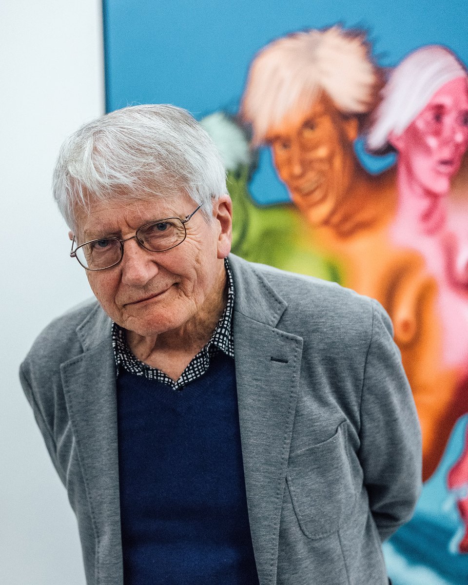 ‘Birth of Pop’ is #PeterSaul singular tribute to another Pop master, Andy Warhol.

Peter Saul - Birth of Pop, 2005. Acrylic on canvas, 168 x 188 cm.
Courtesy of Gary Tatintsian Gallery and the artist.
#andywarhol #contemporaryart #artcollector #popart #garytatintsiangallery