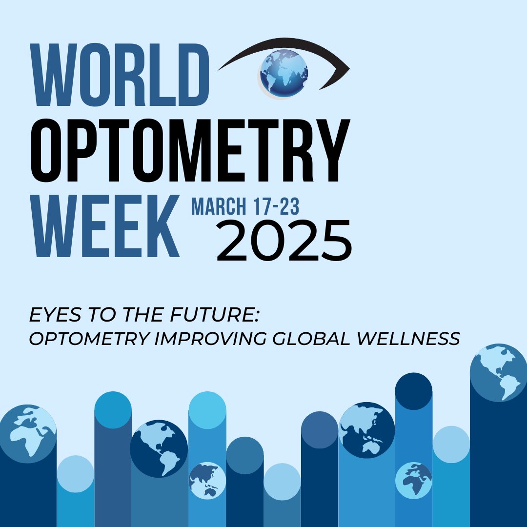 visionactionuk's tweet image. Happy #WorldOptometryWeek!
This year, we embrace the theme: &quot;Eyes to the Future: Optometry Improving Global Wellness.&quot; This highlights the role optometrists play in enhancing health and well-being. We extend our gratitude to the dedicated optometrists who support our initiatives.