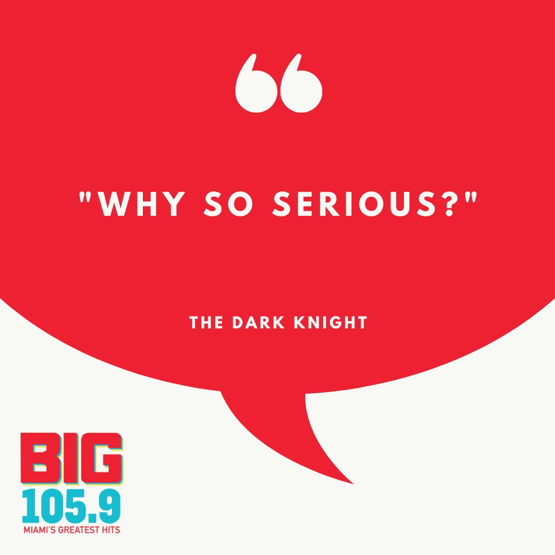 The Ultimate Movie Quote Matchup!  

Yesterday, Jaws said "Bye Felisha" to Friday &amp; The Shining struck out A League of Their Own. 

Today's match-ups are: Meet The Parents vs The Wizard of Oz and Star Wars vs The Dark Knight 

Use this thread to vote 👇
ihr.fm/41HphnD