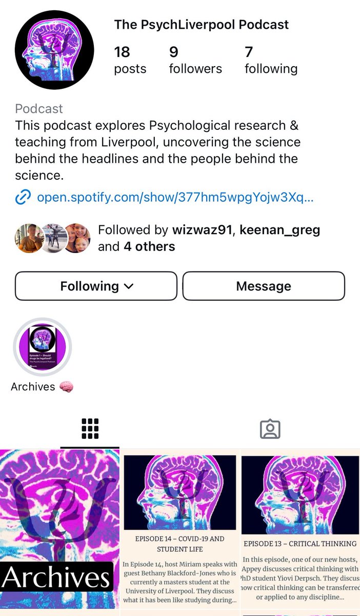 DrWizWaz's tweet image. 📢I'm SO excited to announce that we're re-launching The PsychLiverpool Podcast, this time with me and the multi-talented @xSarahOHx at the helm. We cannot wait to bring you great guests and fascinating conversations 💡🎙️🎧 follow us on Instagram for updates/announcements ⬇️