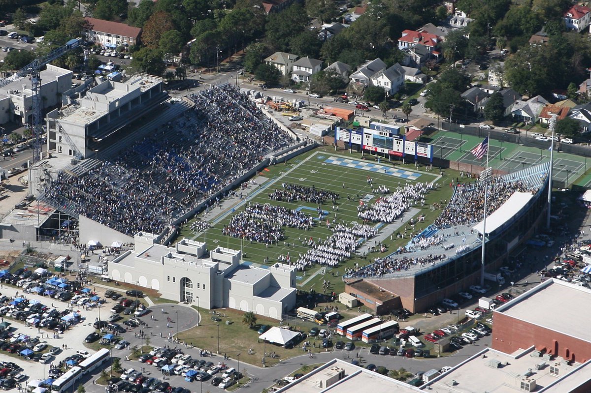 CFB Home (@cfbhome) on Twitter photo Stadium of the Morning๐ฅ
๐๏ธ Johnson Hagood Stadium
โ
Capacity: 11,500
๐Charleston, South Carolina
Home of <a href="/CitadelFootball/">The Citadel Football</a> Stadium of the Morning๐ฅ
๐๏ธ Johnson Hagood Stadium
โ
Capacity: 11,500
๐Charleston, South Carolina
Home of <a href="/CitadelFootball/">The Citadel Football</a>