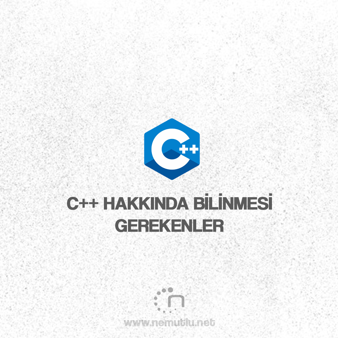 nemutluyazilim's tweet image. Nesne Yönelimli Programlama (OOP): C++ nesne yönelimli programlamayı (OOP) destekler, bu da sınıflar (classes), nesneler (objects), kalıtım (inheritance), polimorfizm (polymorphism) ve kapsülleme (encapsulation) gibi kavramları içerir.
nemutlu.net
#c++ #yazılım