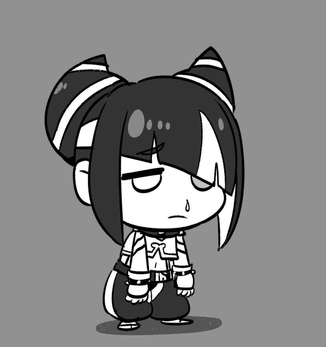 ハン・ジュリ 「#上手いとか下手とかそういうのは関係なく自分が気に入っている絵」|🍡 イーサン 🍡 Comms Open!のイラスト