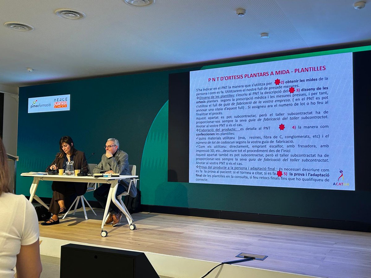 Presencial y online, participación muy activa de los profesionales de la ortopedia en el Taller de PNT, organizado por ACATOR ¡Gracias a tod@s!

#acator #acatorortopedia #ortopedia #ortoprotesica #ortesis #protesis #tecnicoortopedico #ortopedico
#formacion #registro #pnt #pimec