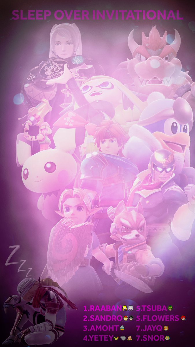 Gratulation an den ersten Sleepover Champion: <a href="/GumiRaaban/">Raliban | Raaban? #HatKid4Smash</a>!

Vielen Dank an meine 8 Teilnehmer, ihr habt gezeigt dass Smash AT auch in 2025 noch richtig geil sein kann! 🤗

📸: <a href="/felix_anselmi/">healing</a>