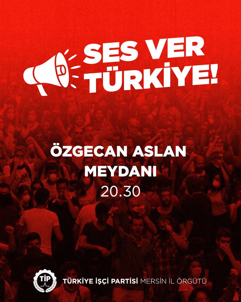 Yargıyı bir sopa haline getirerek haklarımızın tamamına göz diken Saray Rejimi, şimdi de iradesine sahip çıkan yurttaşlara sandığı gösteriyor. 

Bizden çaldıkları her şeyi geri alana kadar sokakları terk etmiyoruz.Bu akşam saat 20.30'da Özgecan Aslan Barış meydanında buluşuyoruz.