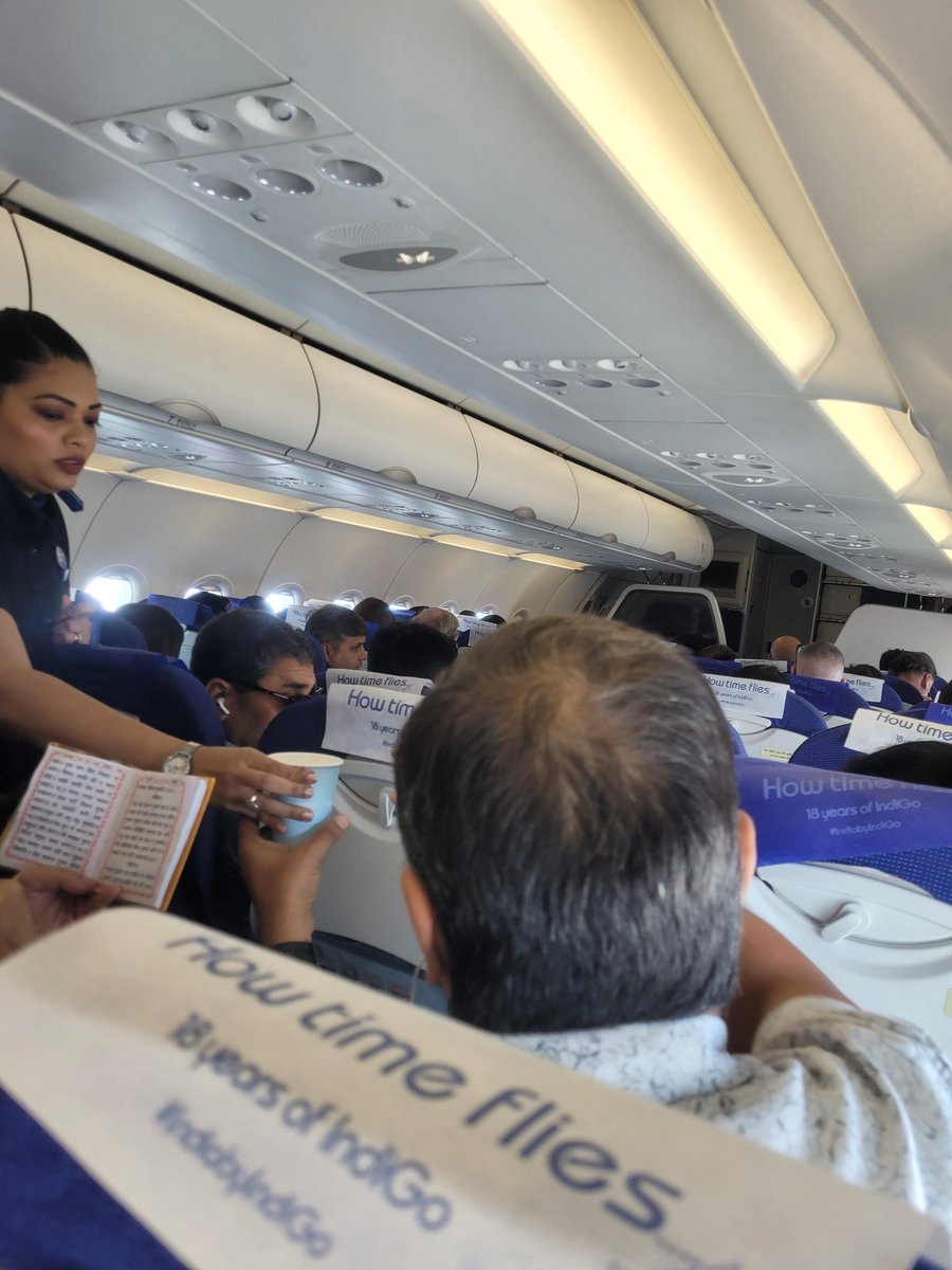 Dear 9F on today's BOM-GOA flight 6E-5307, congrats on harassing the patient <a href="/IndiGo6E/">IndiGo</a> crew. To keep demanding coffee like a petulant child on a short flight when they've said they're not serving hot beverages is pure entitlement. Buy a cup at the airport if you're so deprived!
