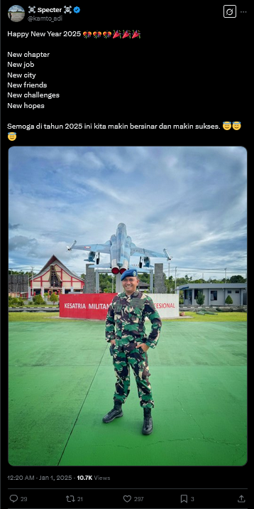 hansdavidian's tweet photo. Fix ya ini orang tentara beneran dan ngedukung doxxing. Ramein gak nih guys? https://t.co/YmoDHzT0lX