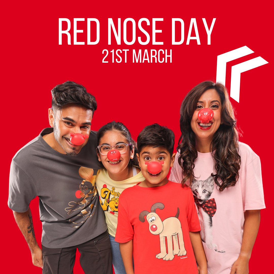 Get silly, do good, and make a difference! 🎉🎭 Red Nose Day is all about laughter, fun, and fundraising for a great cause. How are you getting involved?