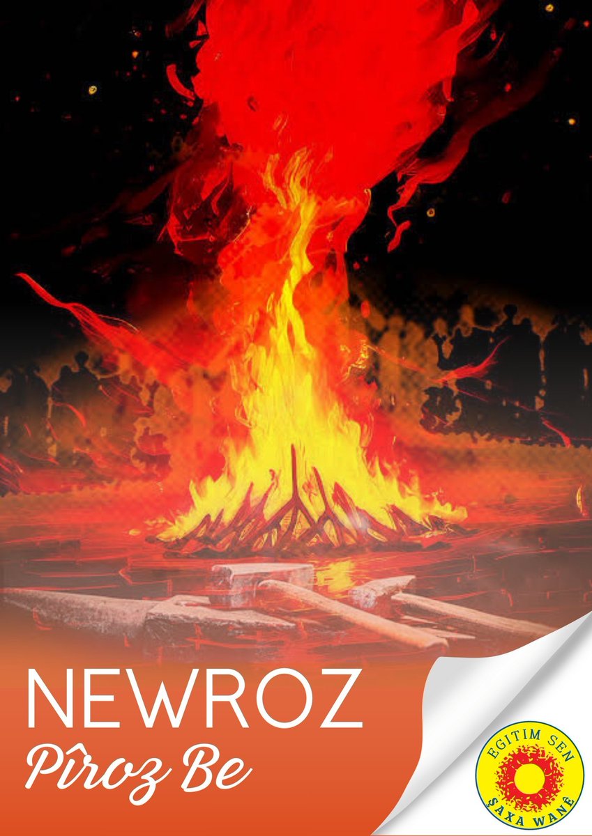 Em Newroza cejna berxwedan û azadiyê bi hêviya bihar û aştiyê pêşwazî dikin. 
 
Newroz ji hemû gelan re aştî û azadiyê bîne. Bila têkoşîna xwezayê ya ji bo vejînê rêya me ronî bike. 

Newroz pîroz be!

Direnişin ve özgürlüğün bayramı olan Newroz'u, baharın  ve barışın umuduyla