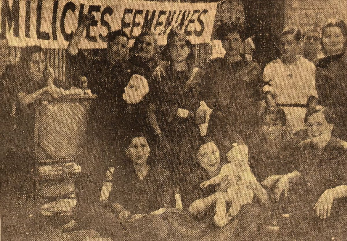 Barcelona Agost 1936 Un grup de les Milícies Femenines del PSUC s’uniren a l’expedició a Mallorca
5 d’elles foren abandonades en l’evacuació de l’illa i assassinades pels feixistes
Jaume Miró i Julià Rodríguez en parlen a “La cinquena miliciana” al Sàpiens
sapiens.cat/revista/sapien…