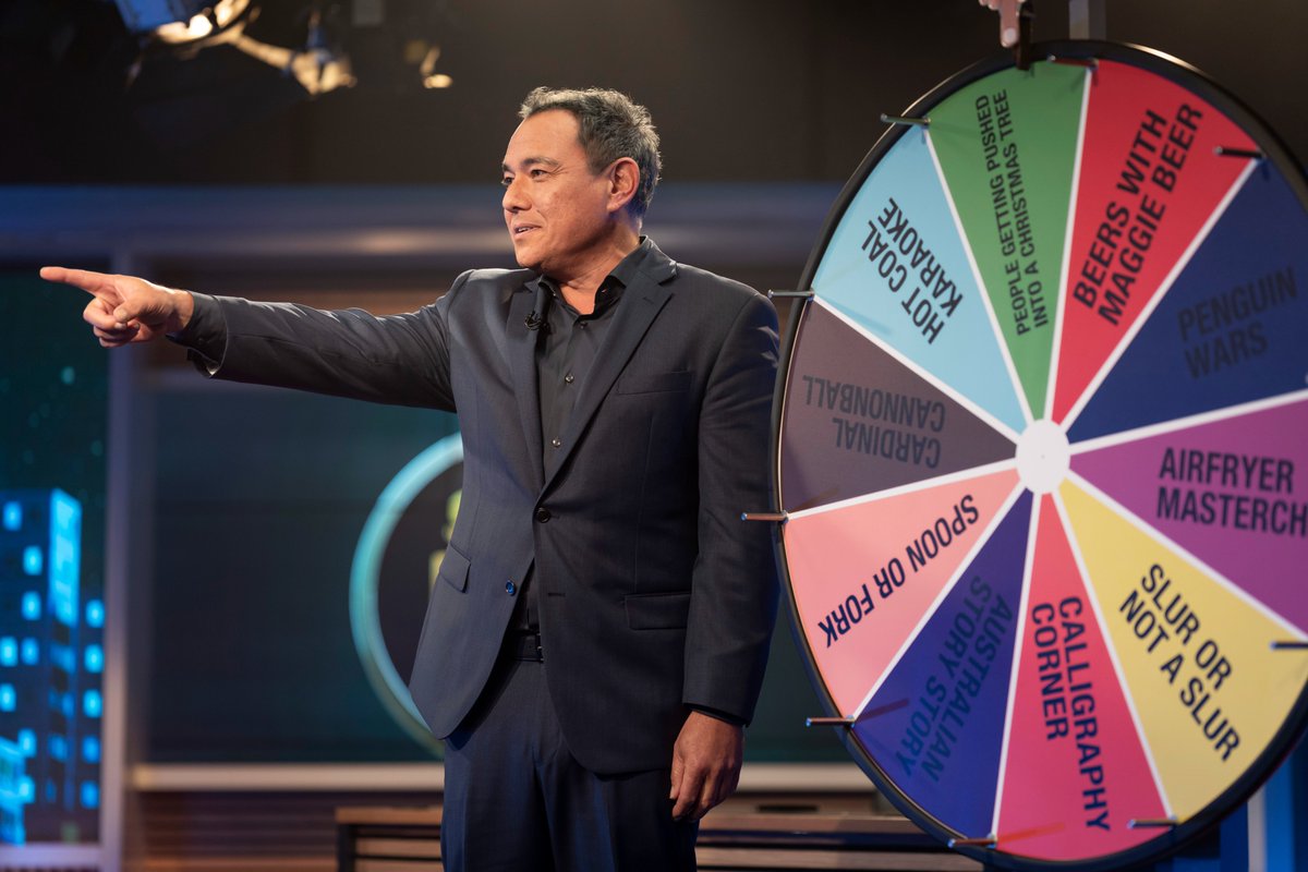 sampangtonight's tweet image. 📷 A few moments from our first week on the set of Sam Pang Tonight.

Back Monday 👋

#SamPangTonight | 8.40 Monday on @Channel10AU  and 10 Play