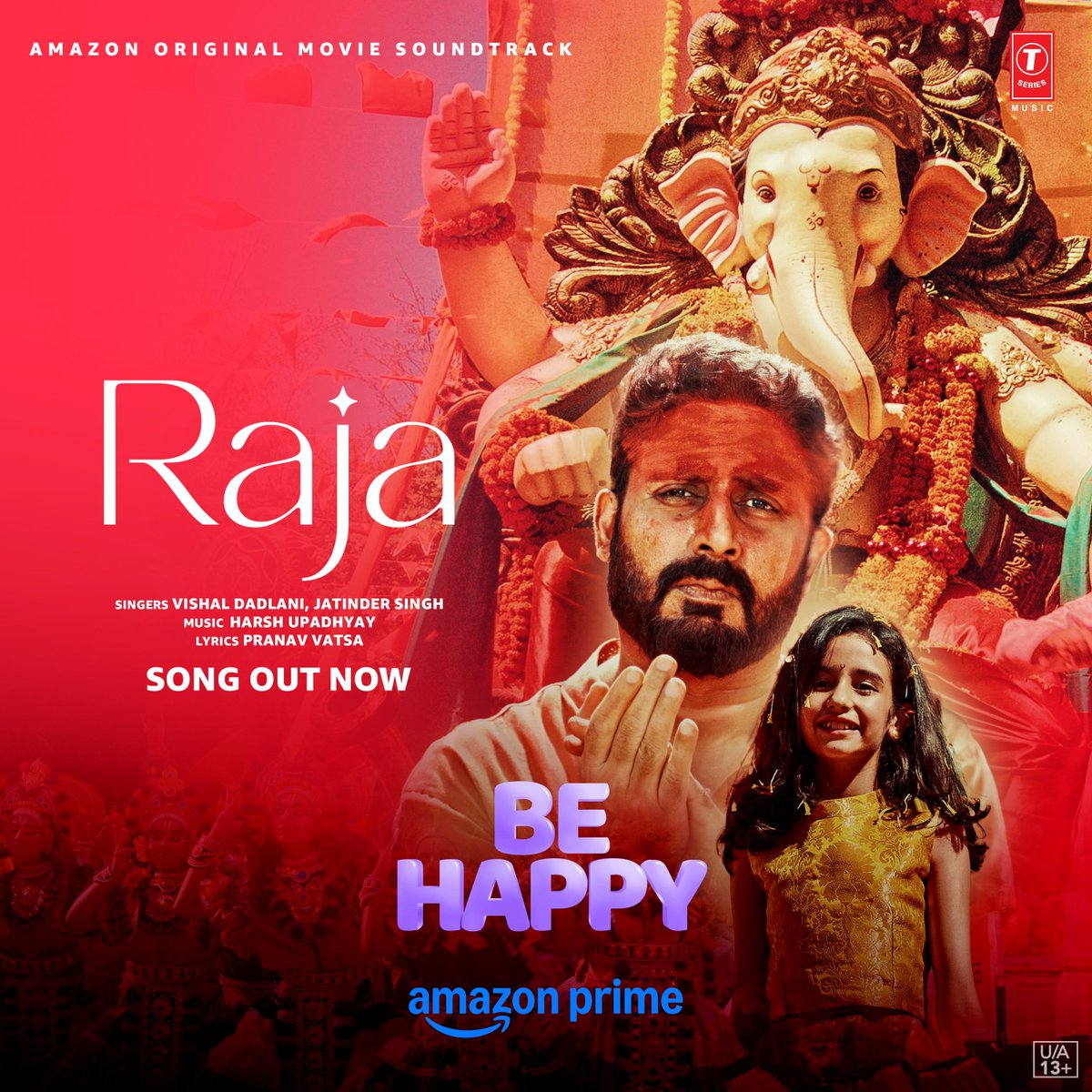 T-Series (@tseries) on Twitter photo A song of faith, a rhythm of devotion 🔱❤️
#Raja Video Out now!
bit.ly/Raja_BeHappy
#BeHappyOnPrime, Watch Now
<a href="/PrimeVideoIN/">prime video IN</a>
#BhushanKumar <a href="/TSeries/">T-Series</a> #TSeries <a href="/VishalDadlani/">VISHAL DADLANI</a> @Harsh8upadhyay #Jatindersingh #AbhigyanDas #Pranavvatsa #EricPillai
<a href="/remodsouza/">Remo D'souza</a> @lizelle1238 A song of faith, a rhythm of devotion 🔱❤️
#Raja Video Out now!
bit.ly/Raja_BeHappy
#BeHappyOnPrime, Watch Now
<a href="/PrimeVideoIN/">prime video IN</a>
#BhushanKumar <a href="/TSeries/">T-Series</a> #TSeries <a href="/VishalDadlani/">VISHAL DADLANI</a> @Harsh8upadhyay #Jatindersingh #AbhigyanDas #Pranavvatsa #EricPillai
<a href="/remodsouza/">Remo D'souza</a> @lizelle1238