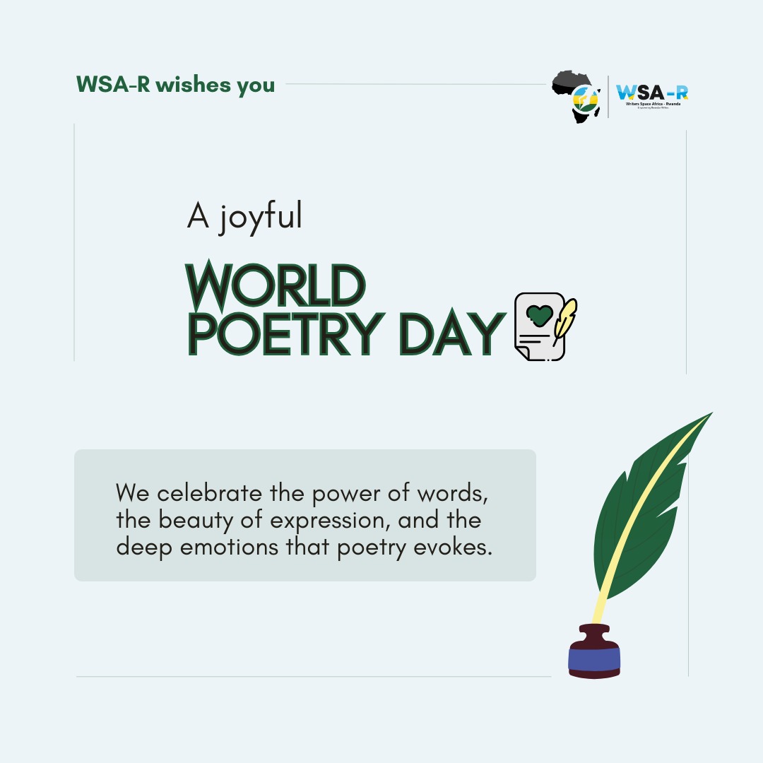 On March 21, we celebrate the art that speaks to our souls—poetry. 🥳🎉

We celebrate how our words come alive with emotion, telling stories that touch hearts and bring people together.😍

To all #poets, may your words continue to shape the world. 

Happy #WorldPoetryDay2025✨