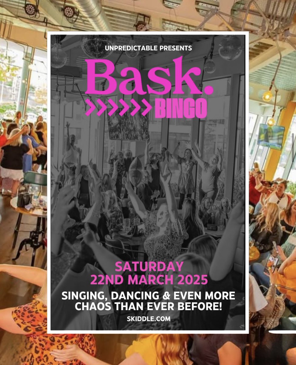 It’s that time of the week again 🎶☕️

‘The Coffee House’ is back from 1pm till 3pm this afternoon.The rest of the weekend ⬇️

⚽️ International Football on the teles 
🍻 Early pre-match food &amp; drinks tommorrow
🎉 BASK BINGO 3pm-6pm tomorrow
🎧 Our Bask DJ’s from 9pm each night