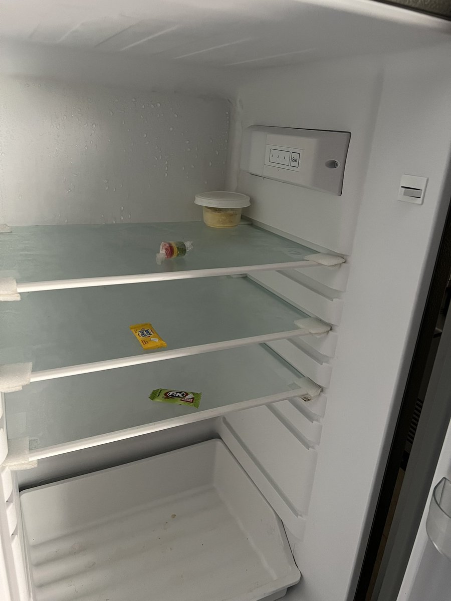 I think I rushed to buy a fridge😭😫