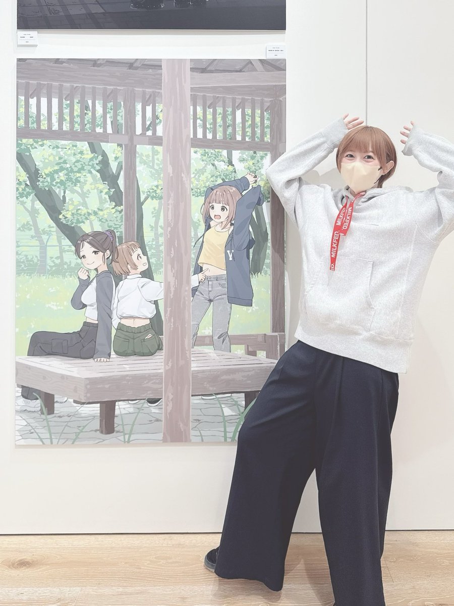 T_Larissa_T's tweet photo. でっっかいアイドルちゃんたちに
ぜひあいにいってね！！！

 ▶ 2025/02/07(Fri)-3/30(Sun)

#Fragmentsデレマス https://t.co/Xer8rQIHOn
