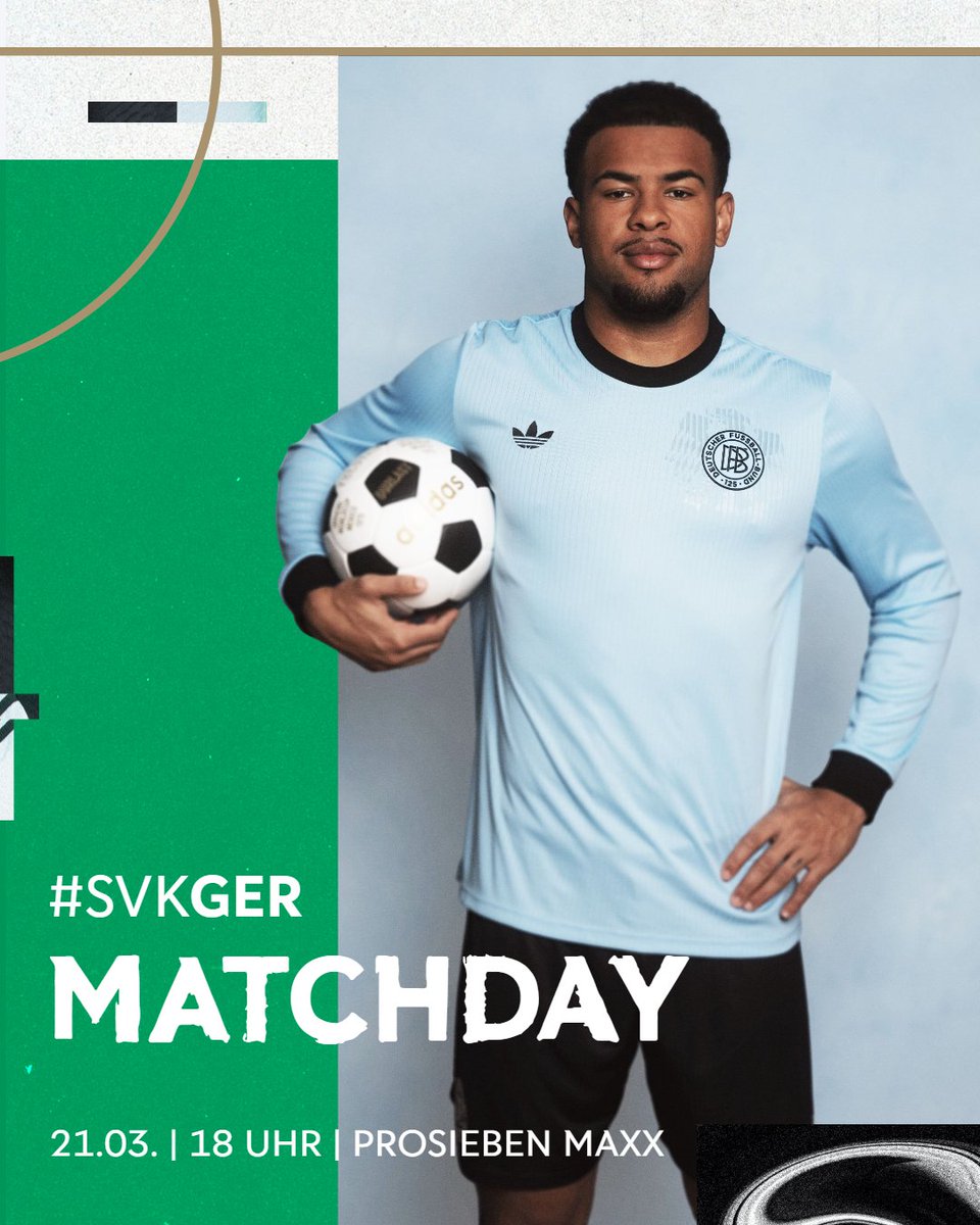 DFBNachwuchs's tweet photo. COME ON, Deutschland! ❤️‍🔥
Neben der #U21 sind heute auch unsere #U16 und #U20 im Einsatz. Viel Erfolg, Jungs! 💪

ℹ️📺 Das Spiel der U 20 hier live im Stream:
 👉 https://t.co/BJKVFrKRdN

#U21 #UNSEREZUKUNFT #DFBNACHWUCHS |
📸 Thomas Böcker/DFB https://t.co/RaG31vVIct