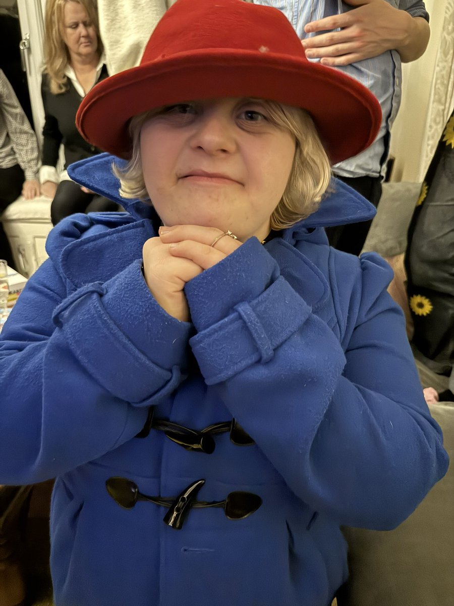 Happy World Down Syndrome Day! From Paddington 😊 #worlddownsyndromeday2025 #WorldDownSyndromeDay