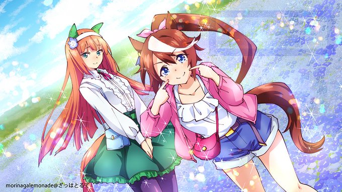 娘の推しウマ、テイオーちゃん  #上手いとか下手とかそういうのは関係なく自分が気に入っている絵 