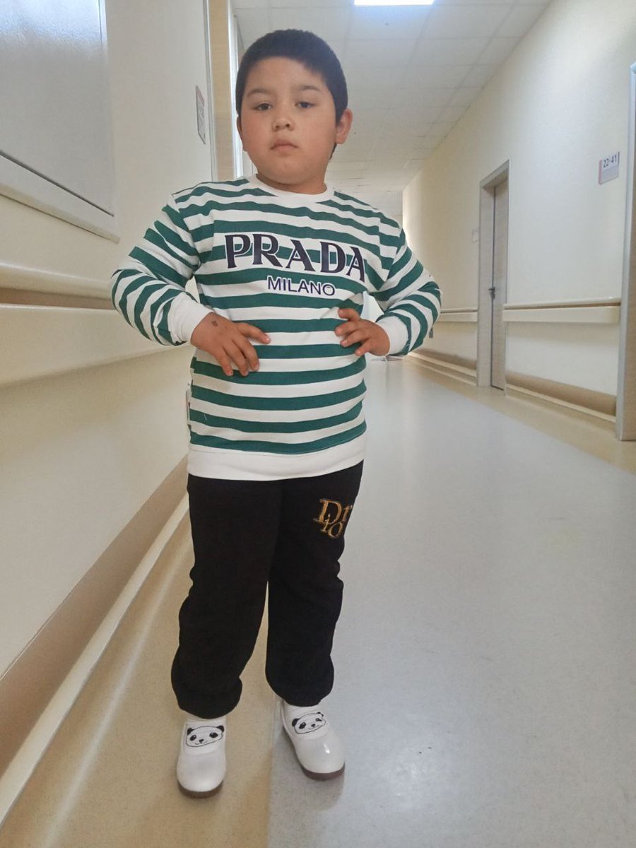 Шу қизалоқнинг мана шундай бўлиб тузалиб кетишига Твиттердагиларнинг ҳам жуда катта ҳиссаси бор! Отаси ҳаммага ташаккур билдириб, жума ва байрам билан табриклаб, раҳматнома жўнатибди