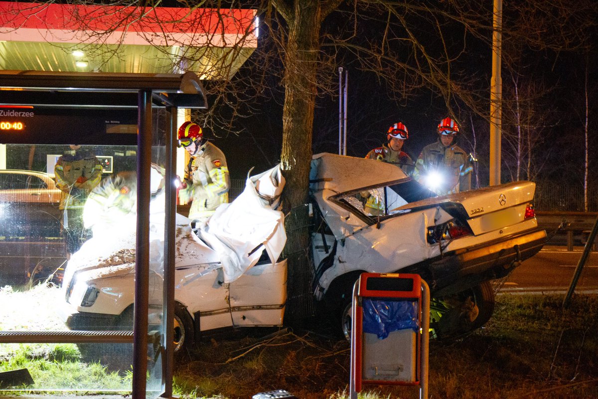 Automobilist overleden bij ongeval in Zaandam