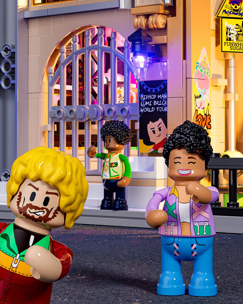 LUMIBRICKS_REAL's tweet image. 🎤Ready to rock the house?

#funwhole #bricks #toyblocks #lights #toys #music #urbanlife #hiphop #factory #streetfusion #style #fashion #graffitiart #moc #afol #afob