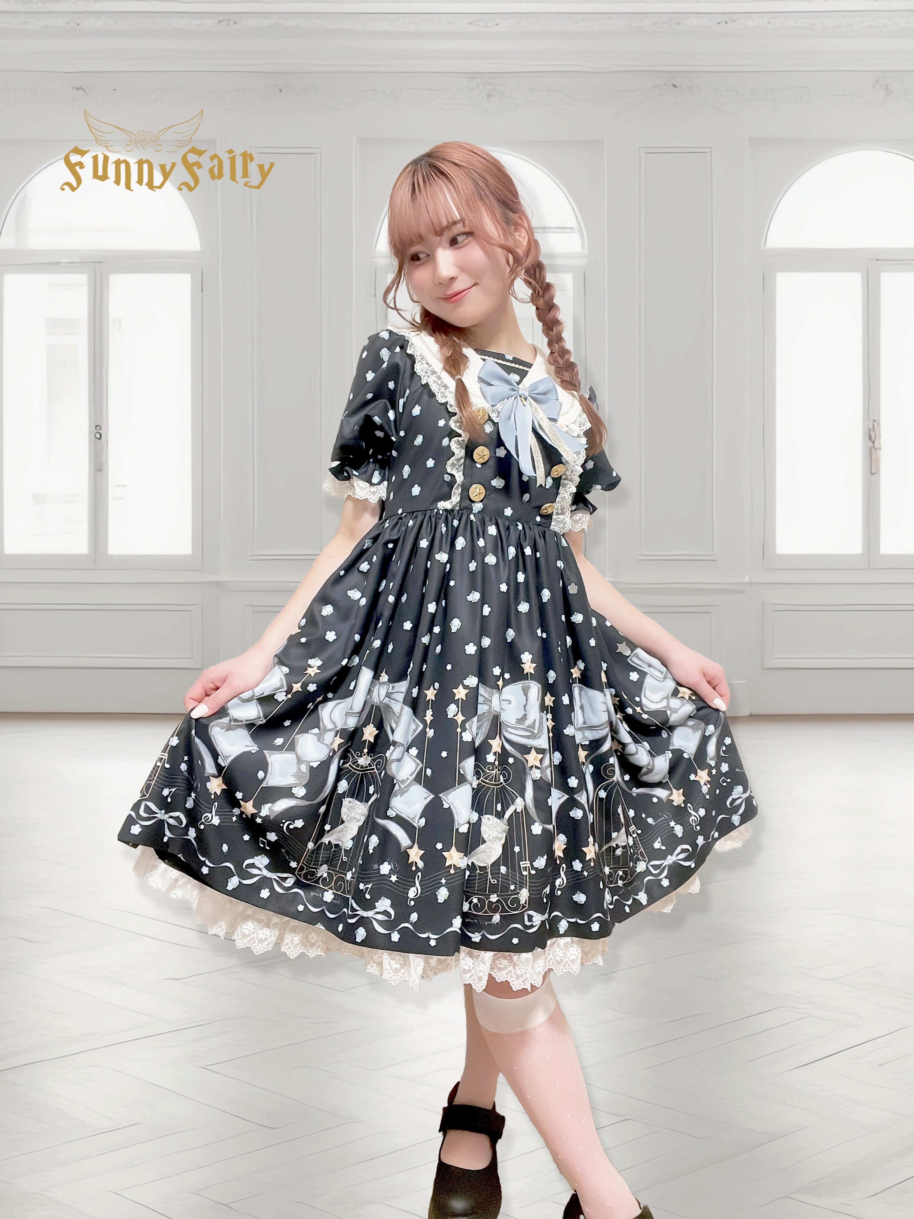 ファニーフェアリーワンピースハット(funnyfairy(ファニー ファニーフェアリーワンピースハット(funnyfairy(ファニー