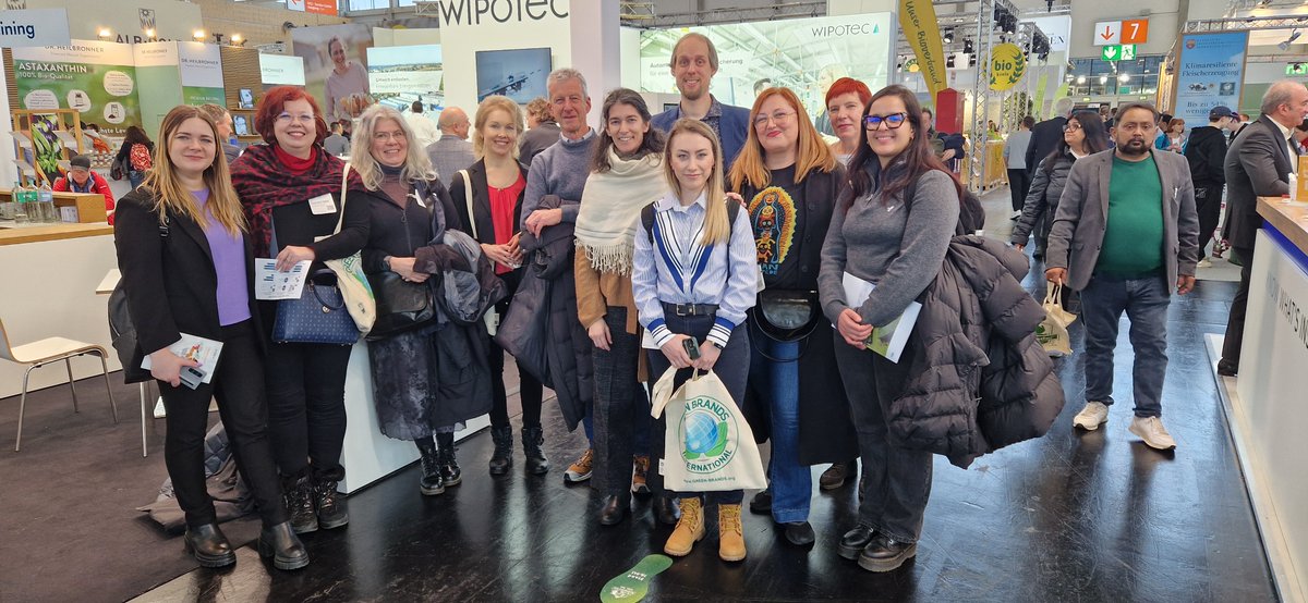 A CORE Organic delegation visited the Biofach Trade Fair for Organic Food in Nuremberg (DE) in February. We met with various stakeholders from the organic sector, national and industry representatives, and contributed to the TP Organics ‘Science Day’. tporganics.eu/science-day-20…