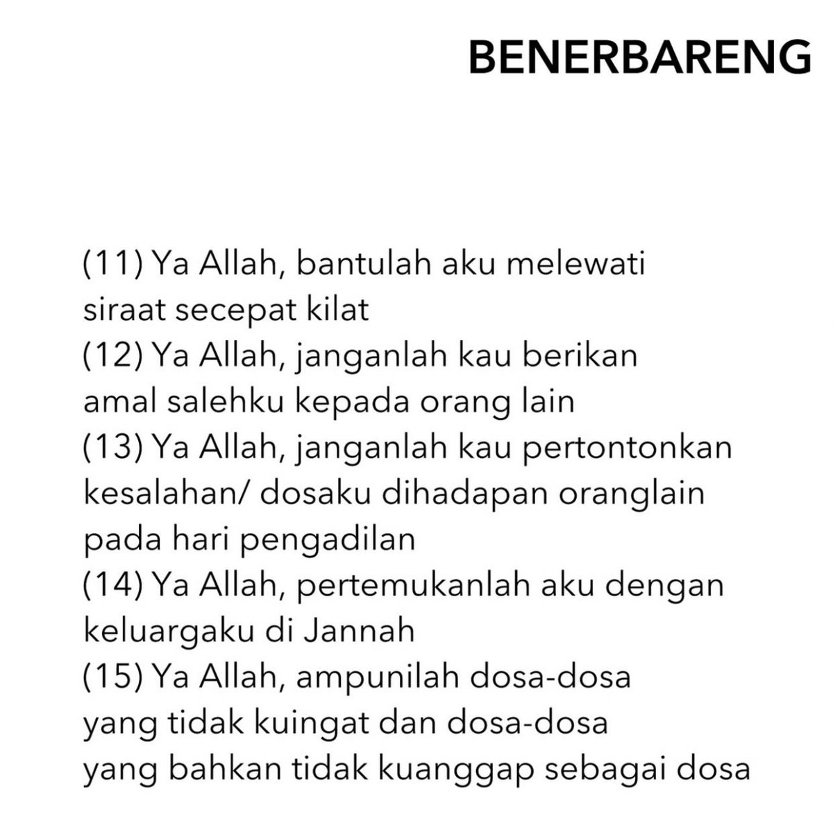 walensxo's tweet photo. list doa yg bisa diminta ke Allah, mumpung di rentang waktu malam lailatul qadr https://t.co/5UXQbtuoNN