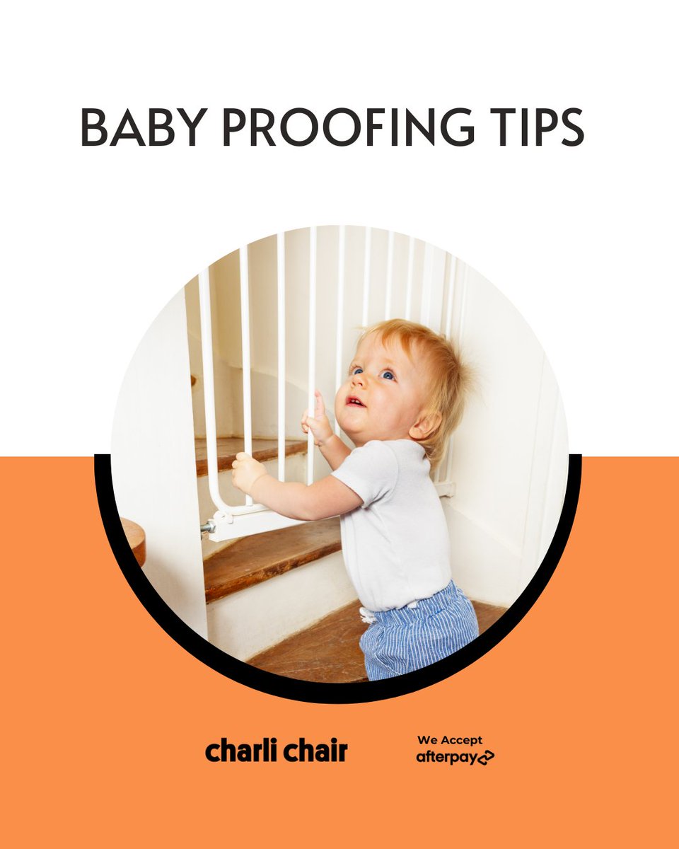 Baby Proofing Tips

1. Make sure that all cabinets and drawers are secured with childproof locks. 
2. Cover all electrical outlets with outlet covers to prevent your baby from getting shocked.
3. If you have any furniture or appliances that could tip over, secure them to the wall