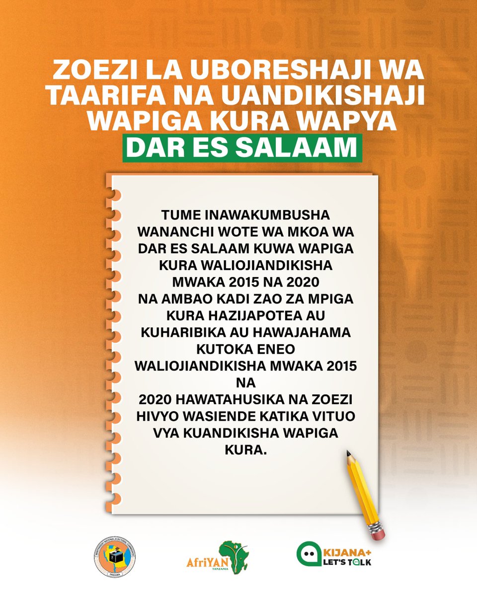 AfriYAN Tanzania tweet media