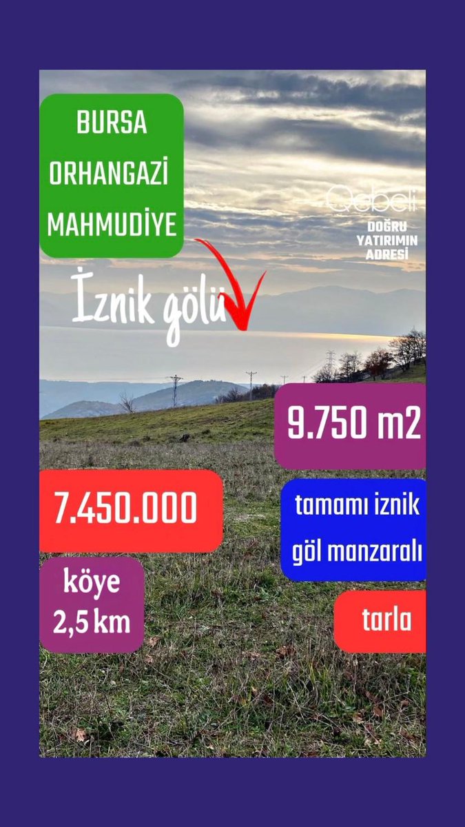 QEBELİ GAYRİMENKUL (ev arsa tarla arazi bağ bahçe) (@arazinetworkcom) on Twitter photo 