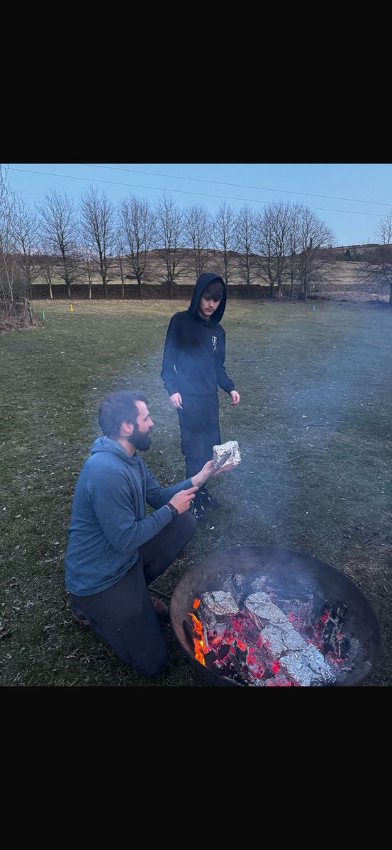 Final week of our VRU Project, the group worked on their bushcraft skills and made toasties on a fire. 
Quote of the day- ‘this tastes bangin’