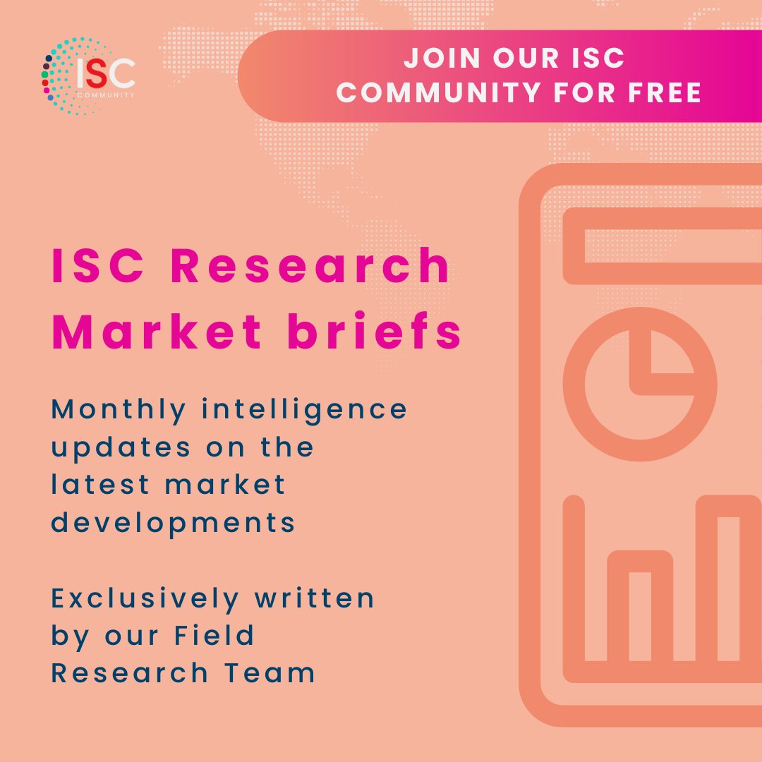 ISC_Research's tweet image. Join the ISC Community today to stay up to date with the latest trends and best practices via our monthly CPD webinars and market briefs from the Field Research team!
Sign up for free: ow.ly/HppE50V69lP