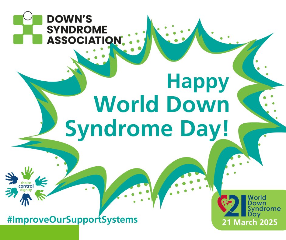 Happy World Down Syndrome Day everyone!
We can't wait to see your #LotsOfSocks shots and all the different ways your celebrating, calling for change and raising awareness.
#ImproveOurSupportSystems #WorldDownSyndromeDay