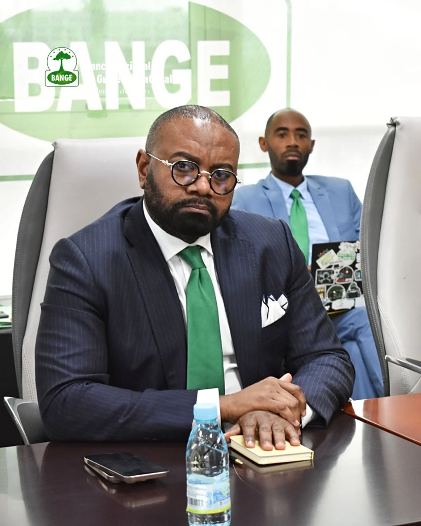 bangeoficial's tweet image. El CEO de #DATAPROTECT, Ali El Azzouzi, visitó #BANGE y fue recibido por su director, Emilio Moyo AVORO. Durante la reunión en la sede de Malabo el 20 de marzo, discutieron aspectos clave para fortalecer la colaboración en seguridad bancaria.