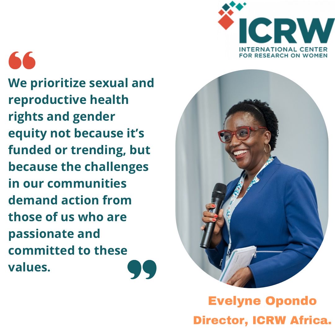 Sexual and reproductive health rights and gender equity aren’t just priorities—they’re necessities. The challenges in our communities demand action, and those of us who are passionate and committed must step up.

I choose to lead from the front—always! Who’s with me? 🙌🏾