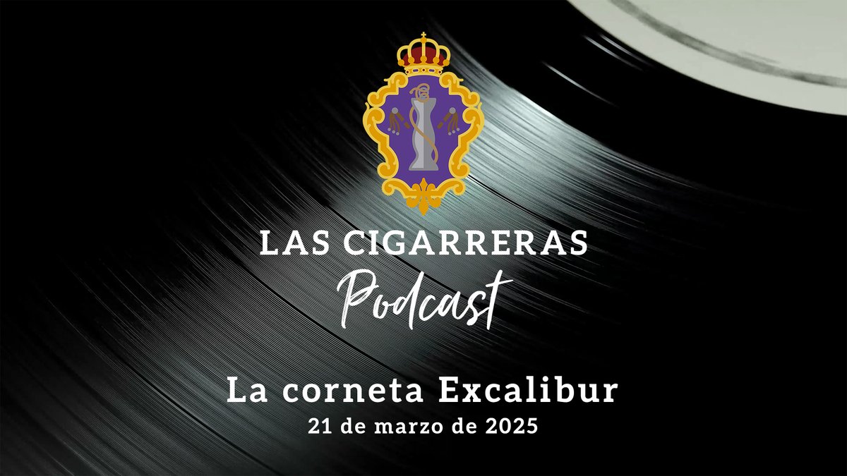 📣 ¡Lanzamos nuevo podcast! 🎧

Una de las grandes novedades de la Banda de Las Cigarreras en la temporada 2024/2025 ha sido su nueva corneta de la mano de <a href="/StomviOfficial/">Stomvi</a>: La Excalibur. 

Para escucharlo:

📲 Spotify: open.spotify.com/episode/1uQecy…
📲 Apple Podcast: