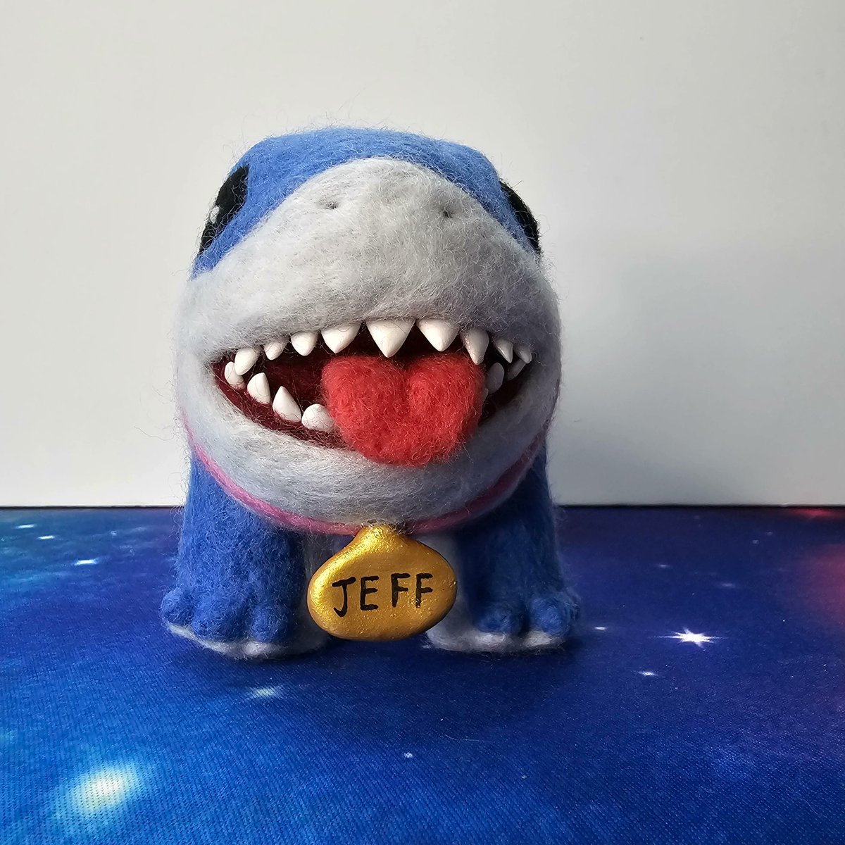 A Reddit user just made the cutest Jeff Plushie 💖 Via/StarDragon85