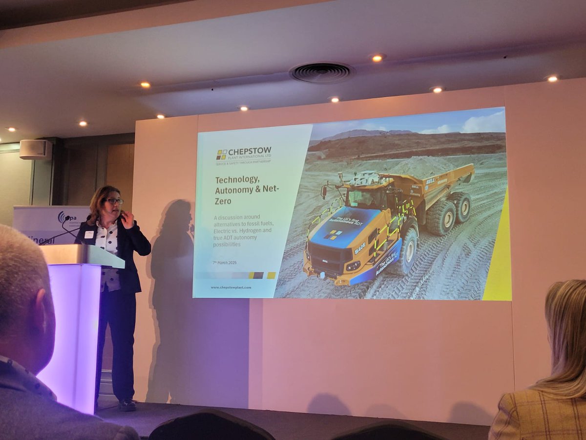 Chepstow Plant (@chepstowplant) on Twitter photo We’re committed to leading the way in sustainable, tech-driven solutions. Cath Pickett, our National Health & Safety Manager, recently delivered a keynote at the MPA Wales Seminar where she explored the latest advancements in Technology, Net Zero, and Autonomy in our industry. We’re committed to leading the way in sustainable, tech-driven solutions. Cath Pickett, our National Health & Safety Manager, recently delivered a keynote at the MPA Wales Seminar where she explored the latest advancements in Technology, Net Zero, and Autonomy in our industry.