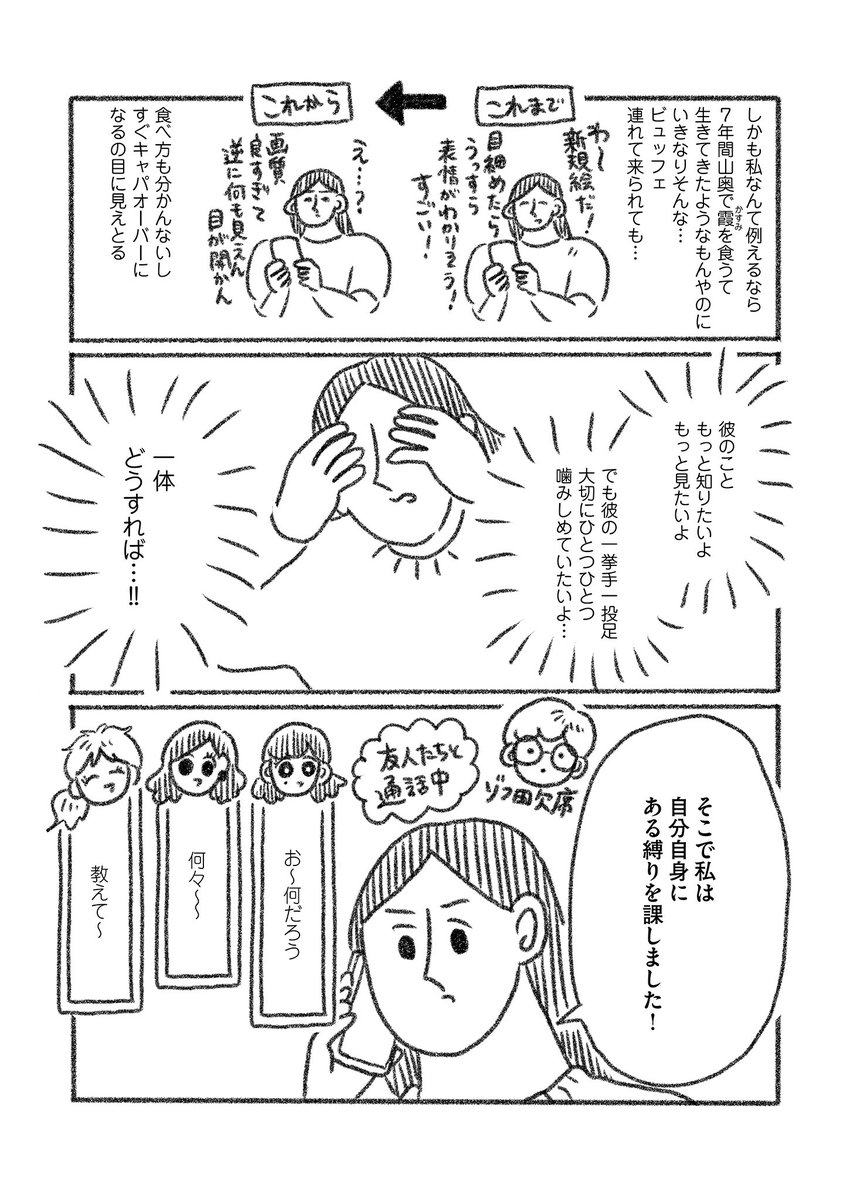 絵日記「アイドル健康法」(3/4) 