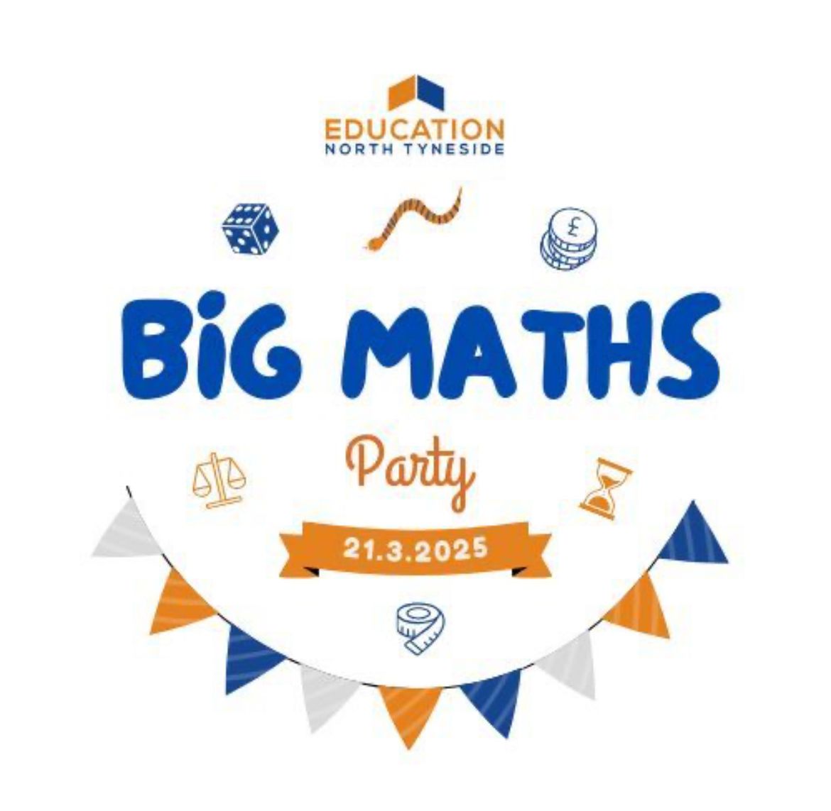 🎈It’s here! Happy Big Maths Party Day! 🎈We can’t wait to see what’s happening across the North East today! #Bigmathsparty