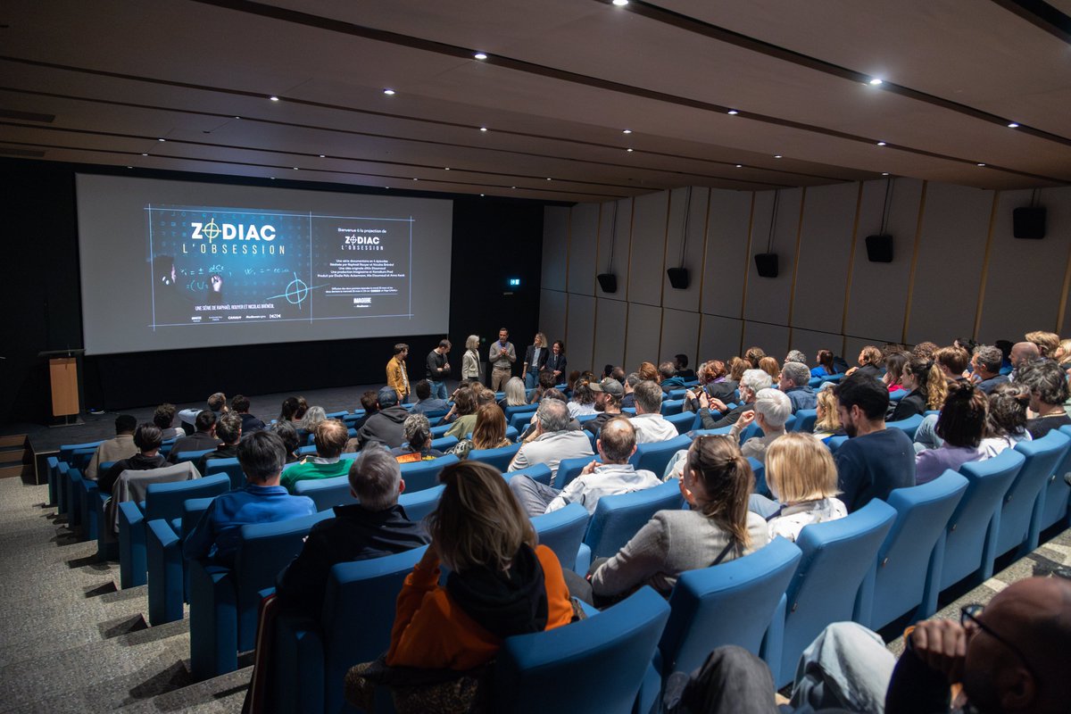 🔍Avant-première hier soir de la nouvelle Création Documentaire CANAL+ sur l’un des plus célèbres cold cases. L’identité du tueur sera-t-elle enfin révélée ?

Zodiac - L’Obsession, dès le 25 mars seulement sur CANAL+

© NASSER PARIS / MPP