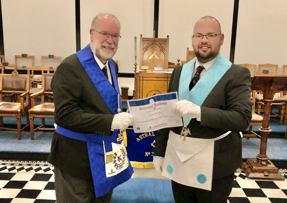 Want to learn more? 🤔

A moving ceremony spark your curiosity? Seen others with Solomon Diplomas?

Deeper Masonic knowledge awaits! "Daily advancement" is key.

Discover tips &amp; resources here: solomon.ugle.org.uk/mod/resource/v… #MasonicJourney #Freemasonry